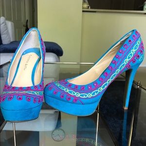 Gianni Bini Multi-colored pumps